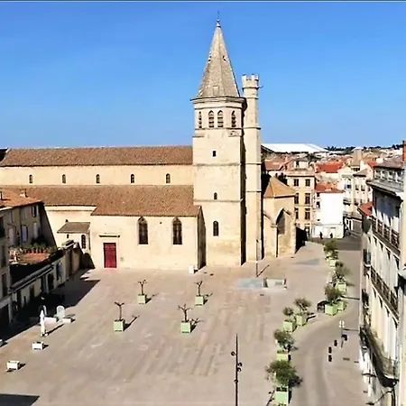 T3 Aqui Es Besiers - Centre-historique - Cathedrale & Halles - Clim - Wifi - Free Parking Sur Demande Daire Béziers