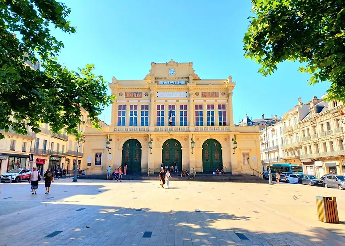 T3 Aqui Es Besiers - Centre-historique - Cathedrale & Halles - Clim - Wifi - Free Parking Sur Demande * Μπεζιέ