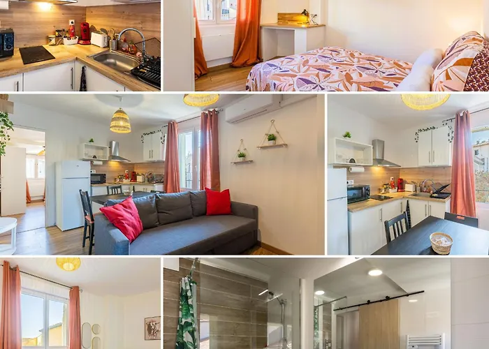 T3 Aqui Es Besiers - Centre-historique - Cathedrale & Halles - Clim - Wifi - Free Parking Sur Demande * Μπεζιέ